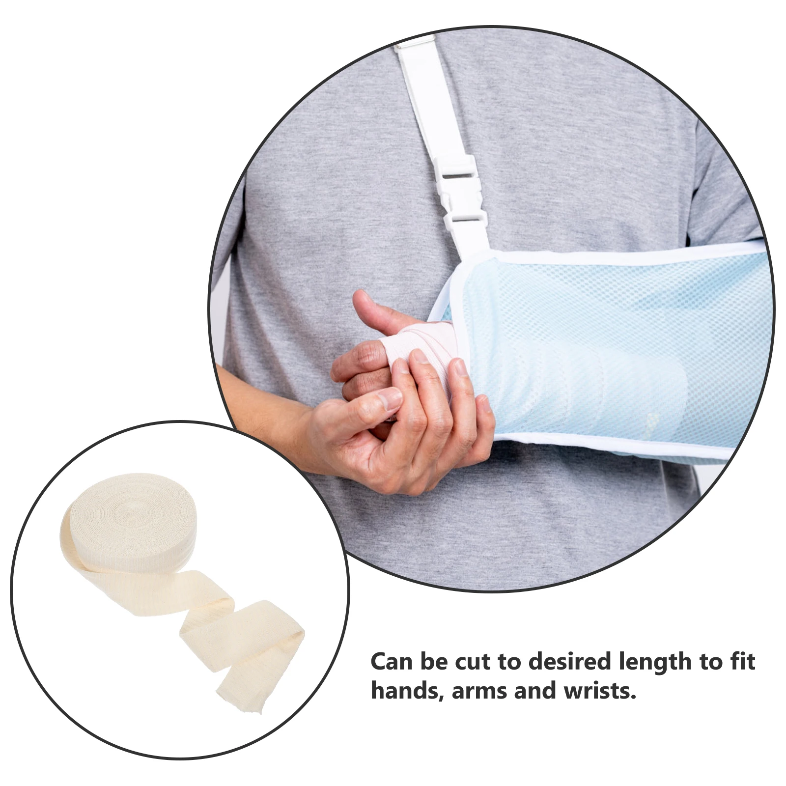 

Elastic age Stockinette Tubular 5CMX10M Legs Support Wrap Thin Tubular Stockinette Tubing For Legs age