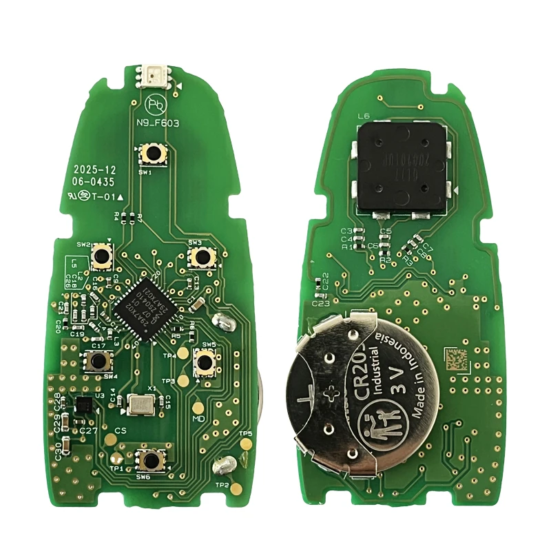 

CN020230 OEM PCB Part Number 95440-S1540 For Hyundai Santa Fe 2021 Smart Key Remote 6 buttons 433 MHz ID47 PCF7938 Chip