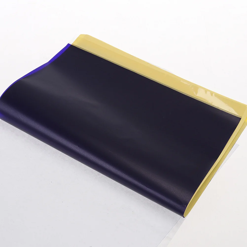 

50pcs Tattoo Safe Durable Clear Reusable Heat Transfer Paper For Diy Craft Tracing Thermal Stencil Paper