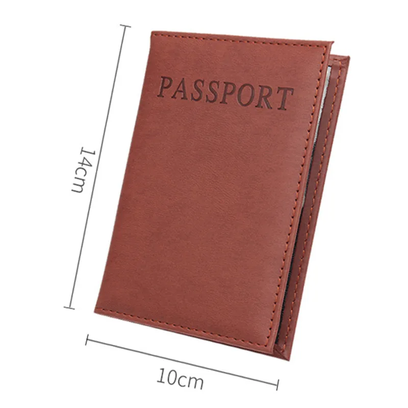 New Travel Passport Cover Protective Card Case Women Men Travel Credit Card Holder Travel ID&Document Passport Holder Protector