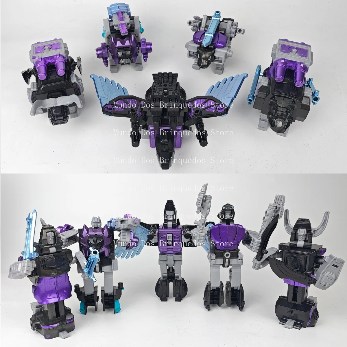 التحول 21 سنتيمتر 5 في 1 Predacons TENGYANG الظلام Predaking الميكانيكية الوحش روبوت عمل الشكل ألعاب أطفال هدية