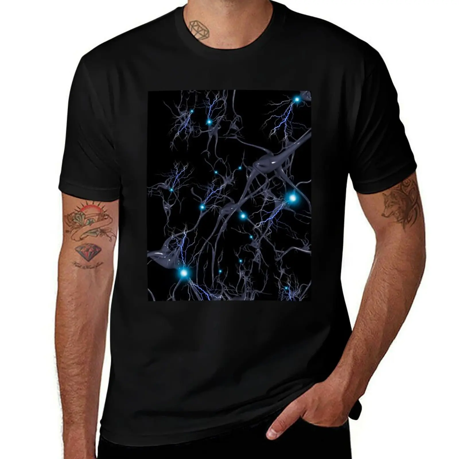 Brain cells. Neurons T-Shirt Funny t-shirt baggy shirts valentines boutique clothes summer shirt mens cotton t shirts