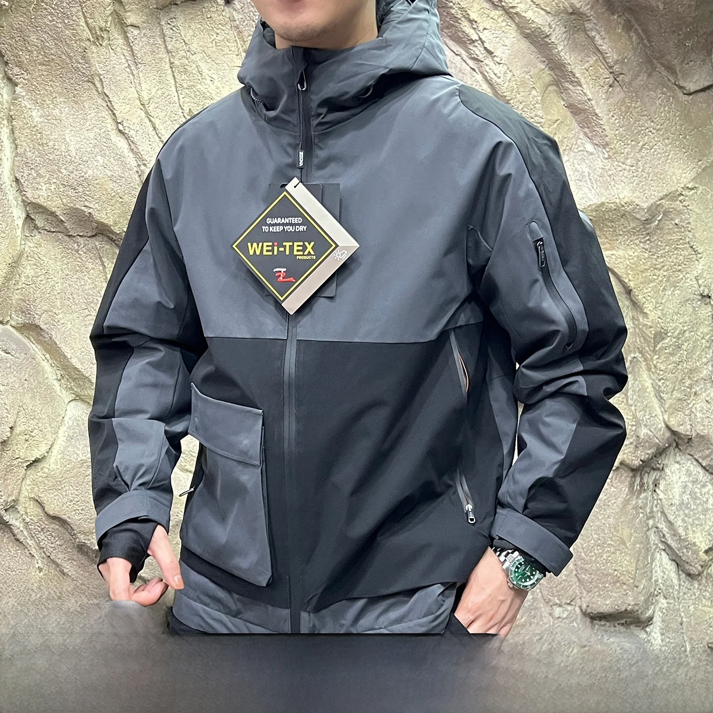 

High Performance Thiened Men's Workwear down Jaet Polar Cold Resistant All Weather Waterproof Outdoor Ci Casual Sle