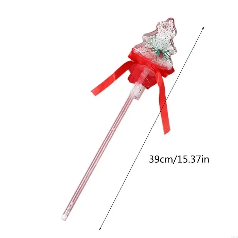 F1CB 10pcs Light Up Toy Christmas Party Props Flashing Wand Flea Market Product
