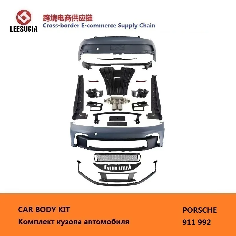 

LEESUGIA face-changing PP large surround kit for Porsche 911 992 upgraded GT3 model