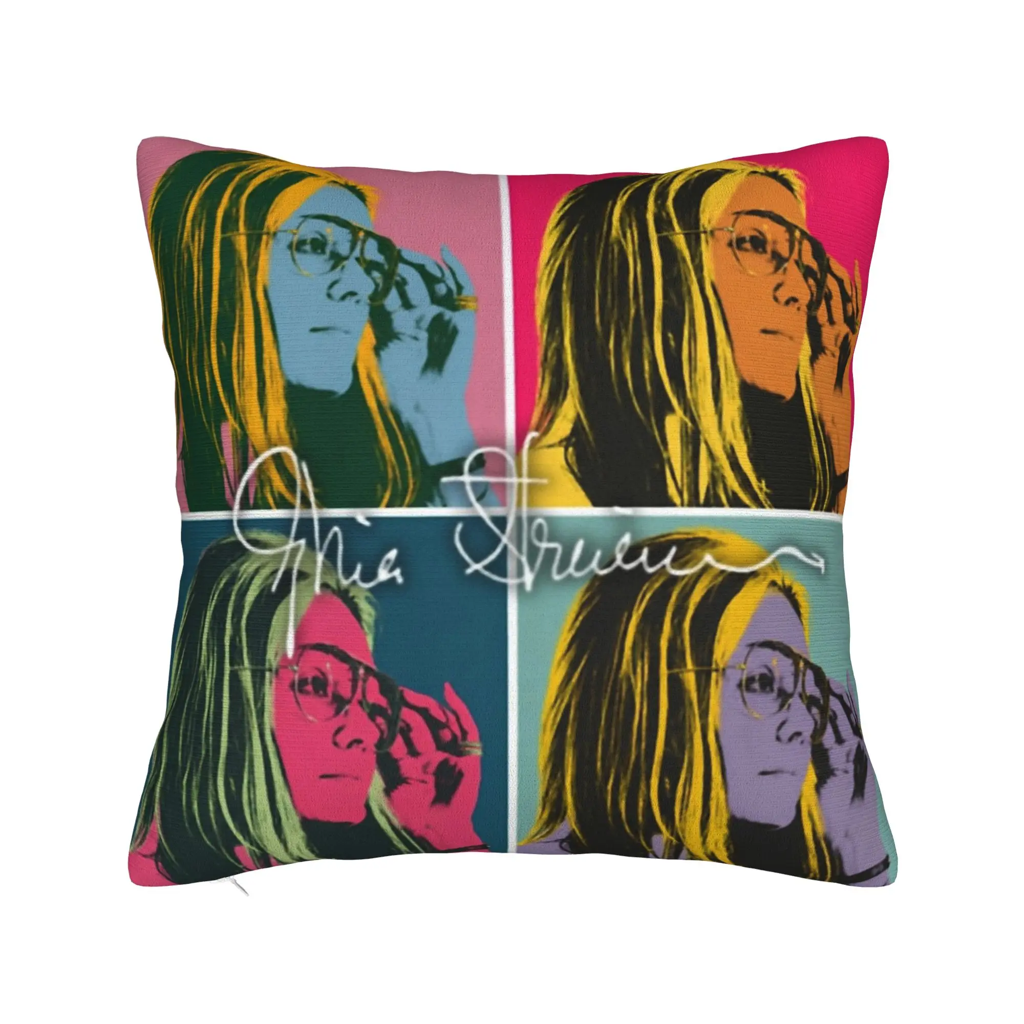 Decorative Pillowcase RIP Gloria Steinem  Merch Home  Throw Pillow Case Cover Drop Shipping Multiple Sizes