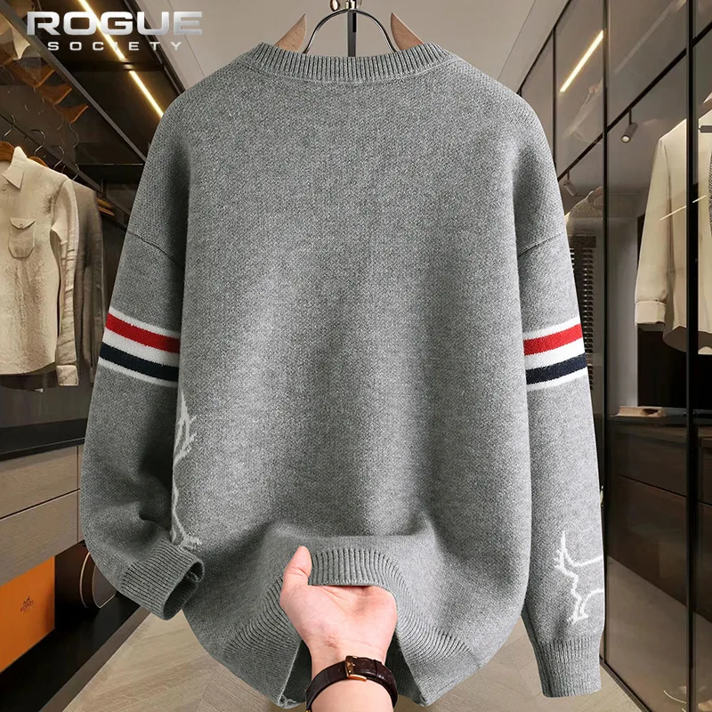 Thumbnail 3 - #31 Best Mens Striped Knit Sweaters to Buy In 2026
