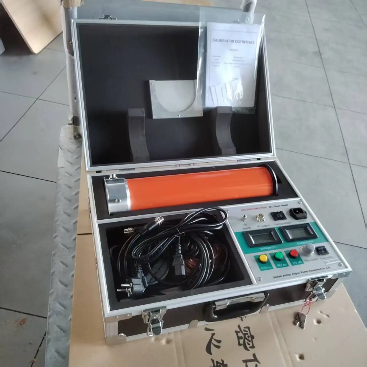 

60kv/10mA Integrated High Voltage Test Machine Hipot tester DC High Voltage Hipot Kit Arrester Tester Equipment Hipot Generator