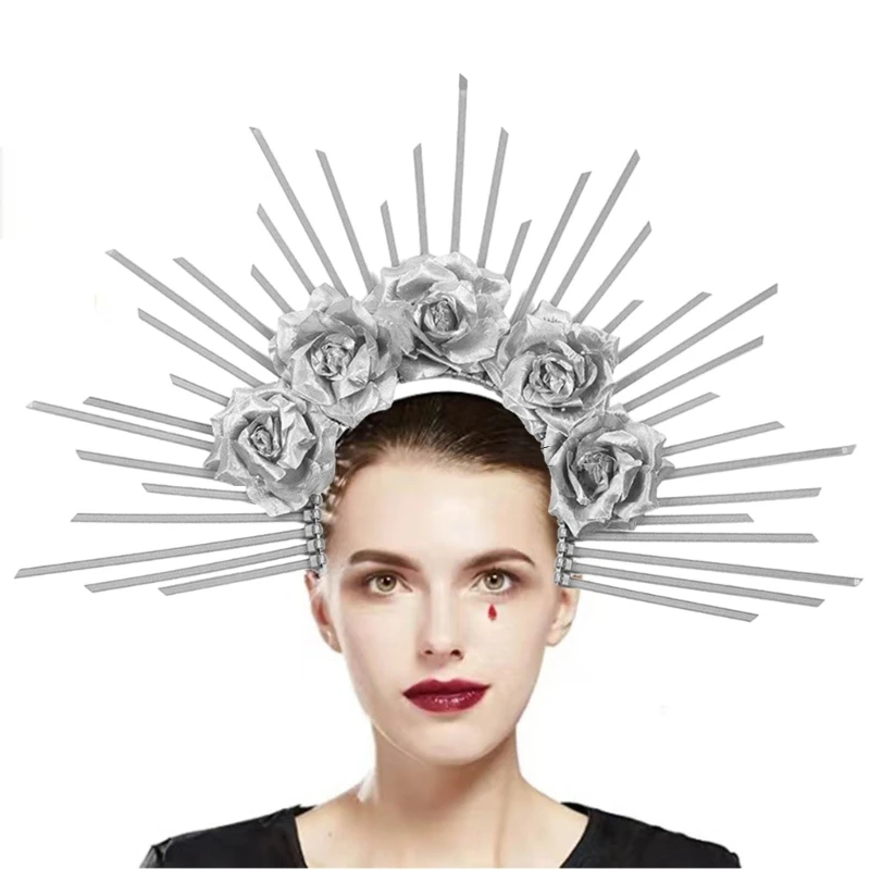 Women Head Jewelry Stylish Sun Headband Fashionable Headpiece Elegant Headpiece