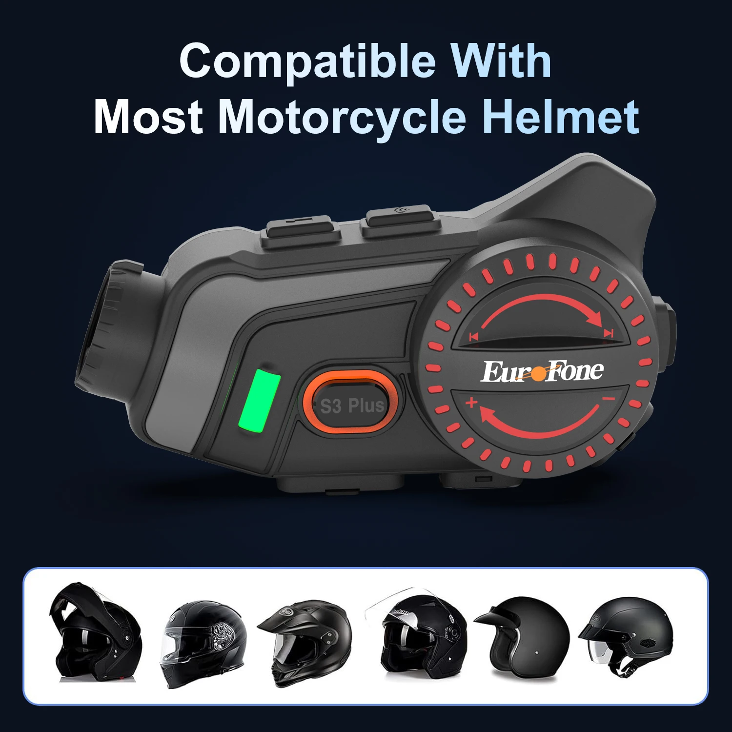 2026S3 Pro  Helmet Headset Camera 2000m Motorcycle Bluetooth Intercom 2K WiFi Video Motorcycle Intercomunicador Casco