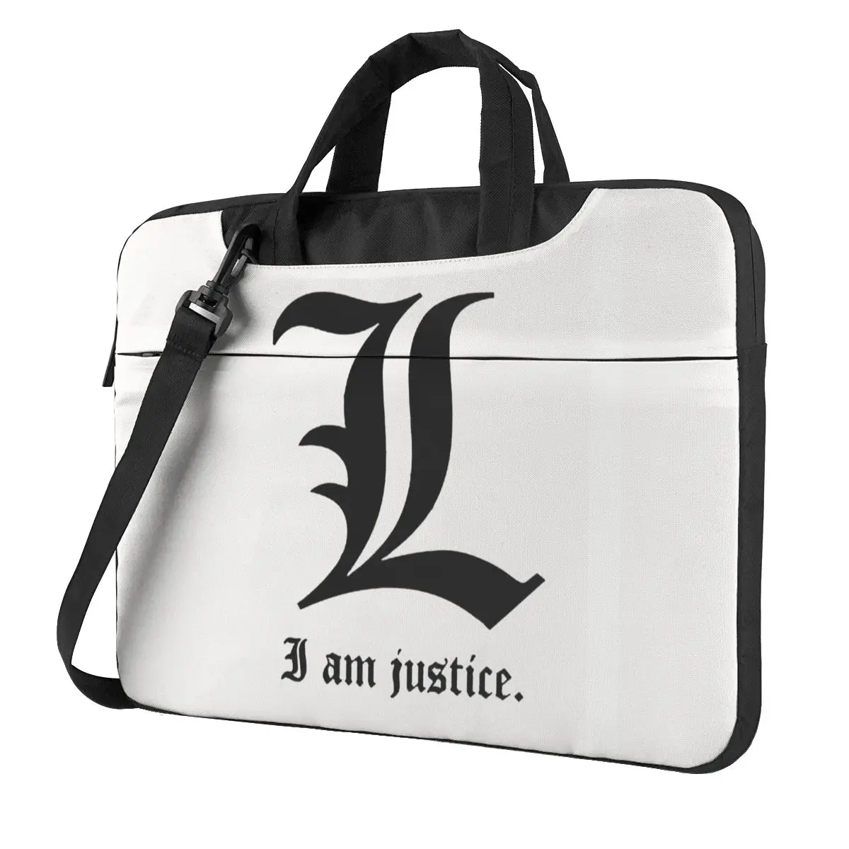 Laptop Bag Anime Letter L For Macbook Air Pro Xiaomi Lenovo Asus Kawaii Waterproof Case 13 14 15.6 Pouch