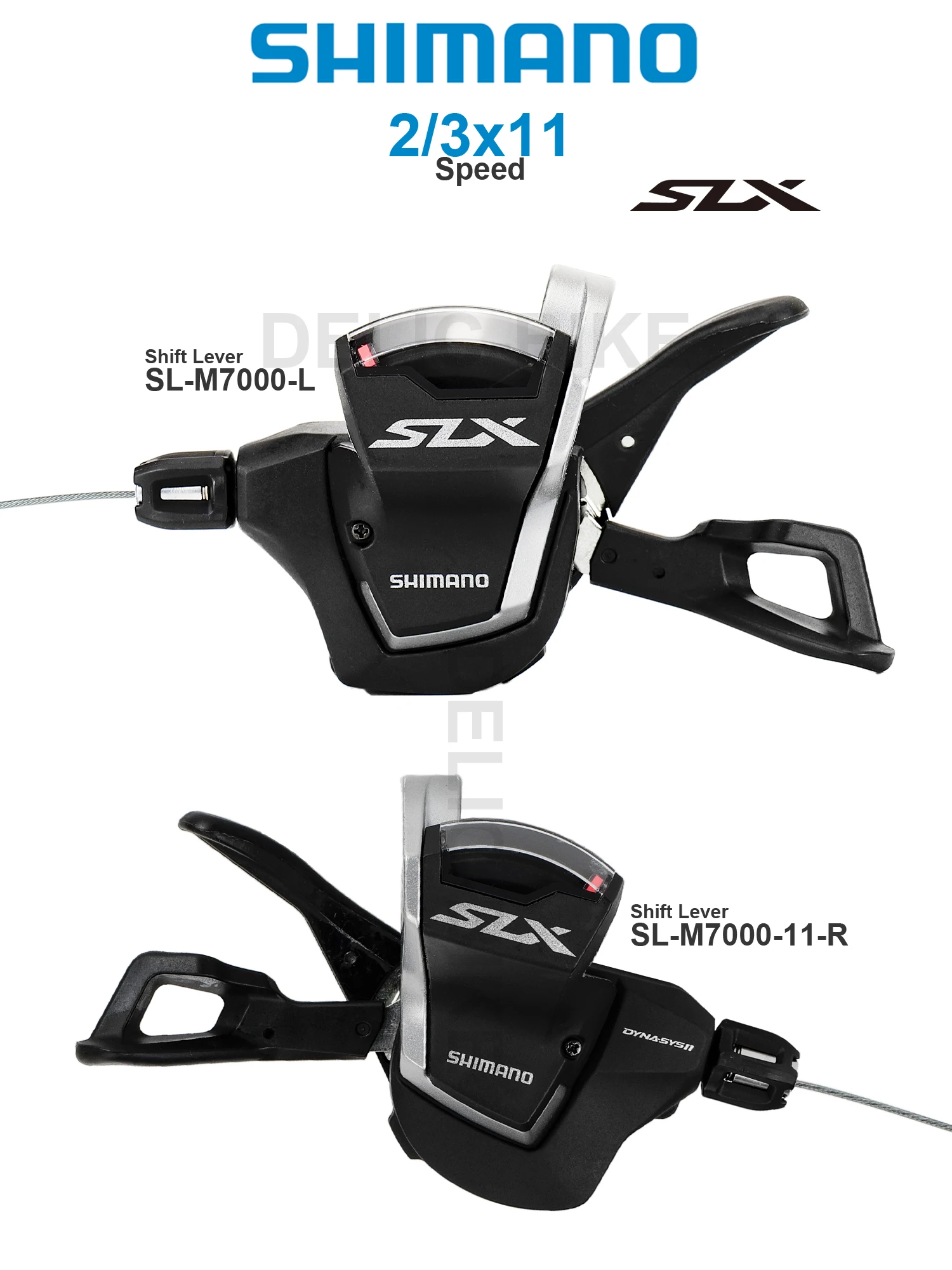 AliExpress Shimano SHIMANO SLX M7000 11 Speed Shifter SL-M7000-L SL-M7000-11-R Right Shift Lever - Clamp Band - 11-speed Original parts