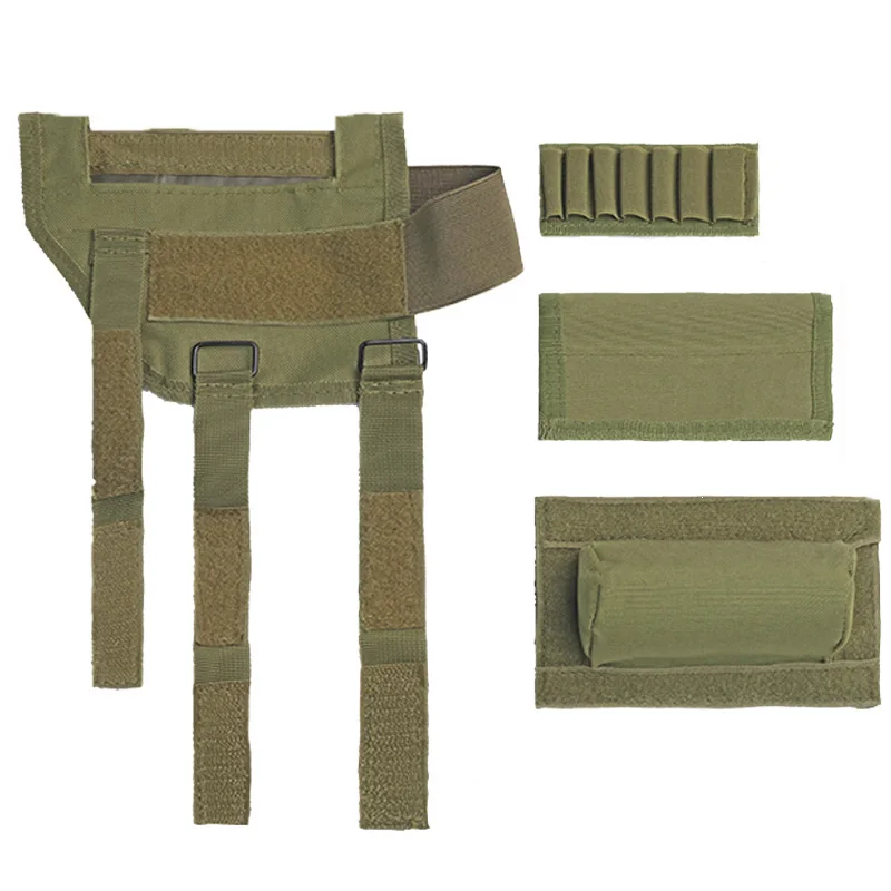 Adjustable Gun Accessories Tactical Cheek Rest Magazine Pouch Outdoor Hunting Bag