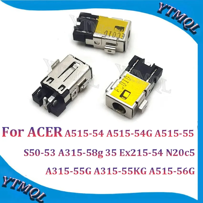 

10-100Pcs DC Power Jack Connector For ACER A515-54 A515-54G A515-55 S50-53 A315-58g 35 Ex215-54 N20c5 A315-55G A315-55KG A515-56