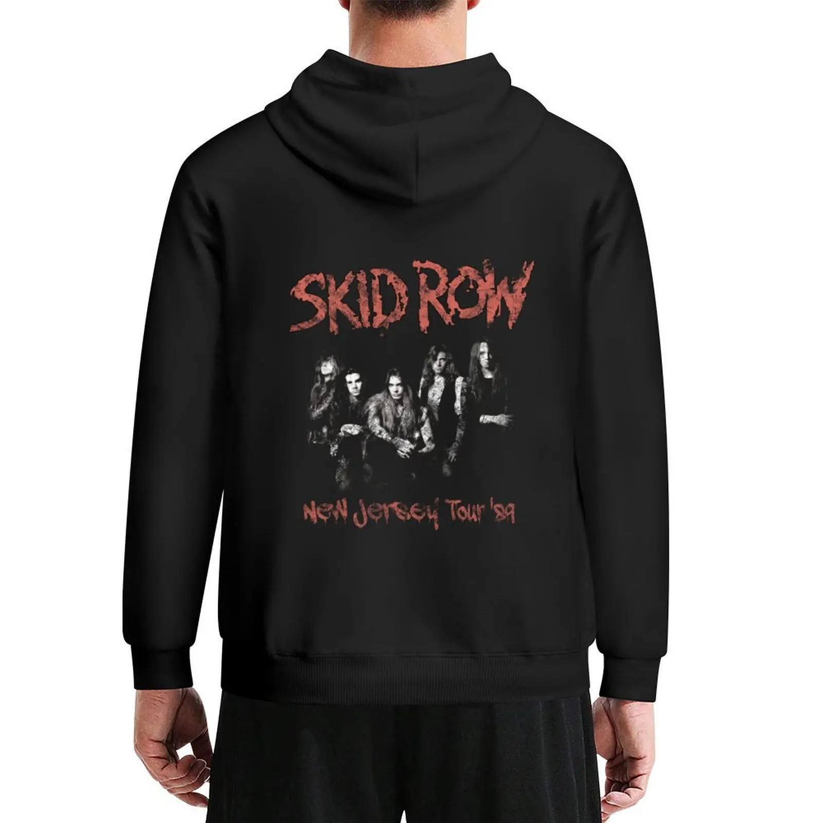 

Rock Roll Hard Rock Sleaze Heavy Metal Skid Row Hoodie fashion men japanese style mens designer clothes hoodies for men