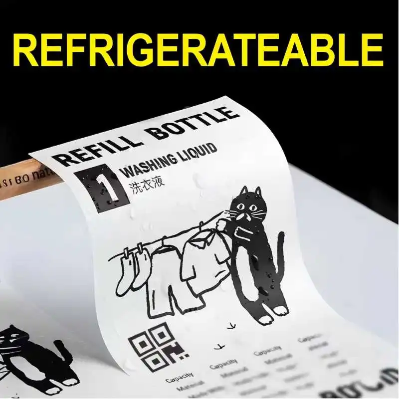 500PCS Custom Antifreeze Stickers and Customized Logo Wedding Birthday Gift PVC Stickers Your Own Stickers Personalize Stickers
