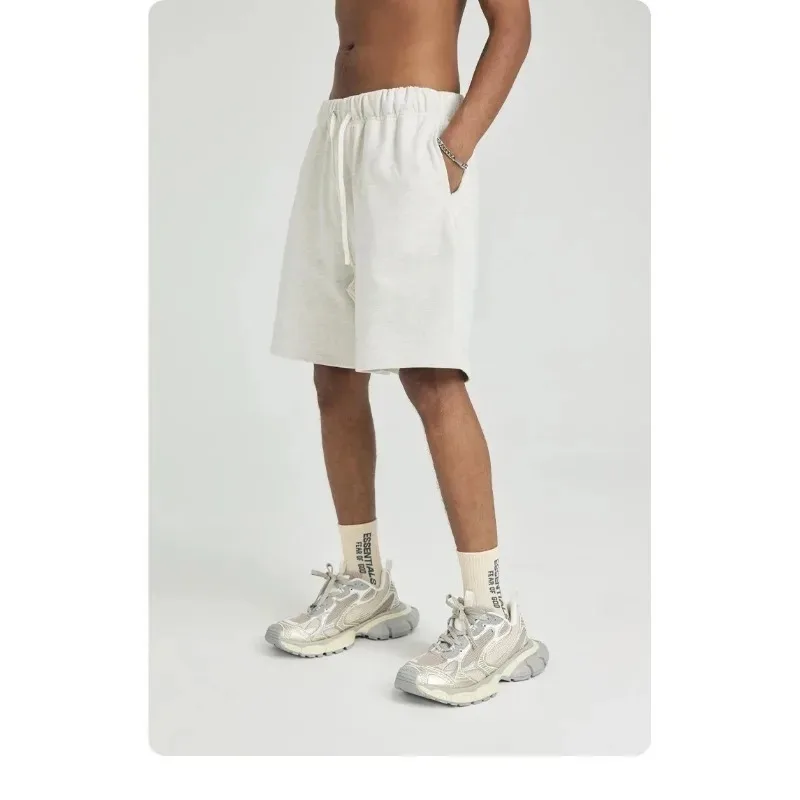 드래곤 볼 반바지 트렌디 캐주얼 스포츠 남성용 운동복 트렌디 브랜드 애니메이션 Sun Wukong Saiyan 프린트 5 점 바지