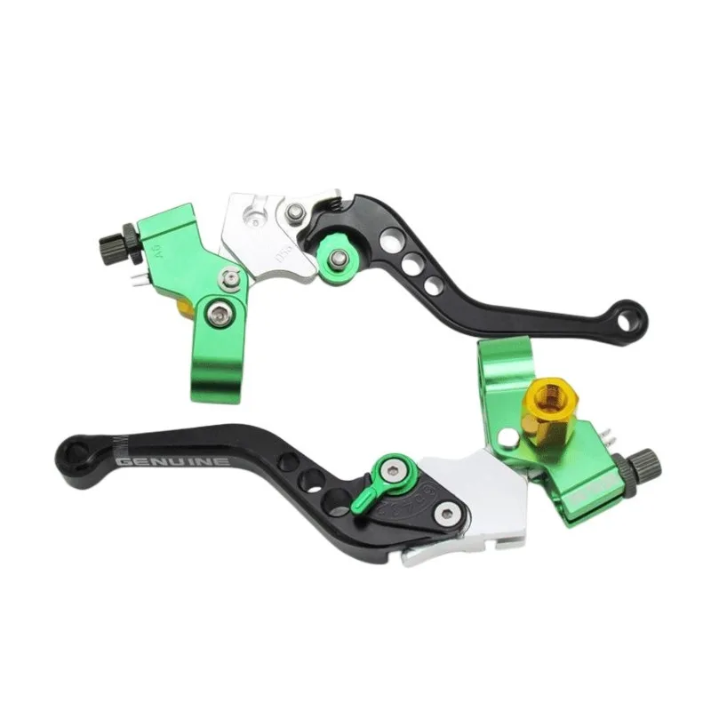 22mm Universal Motorcycle Brake Clutch Levers / drum Brake Left And Right For Honda Yamaha Kawasaki Suzuki One Pair