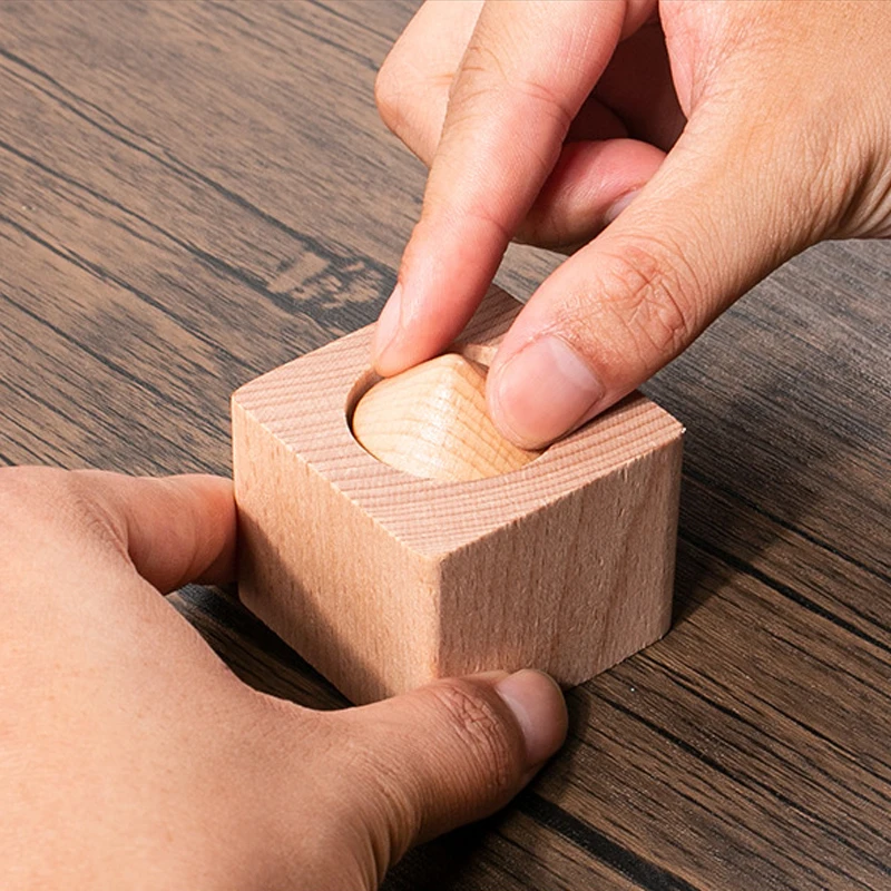 

Impossible Unique Wooden Blocks Take The Blocks Out Of The Cylinder Mind Puzzles Brain Teasers Magic Tricks Props Adults Teens