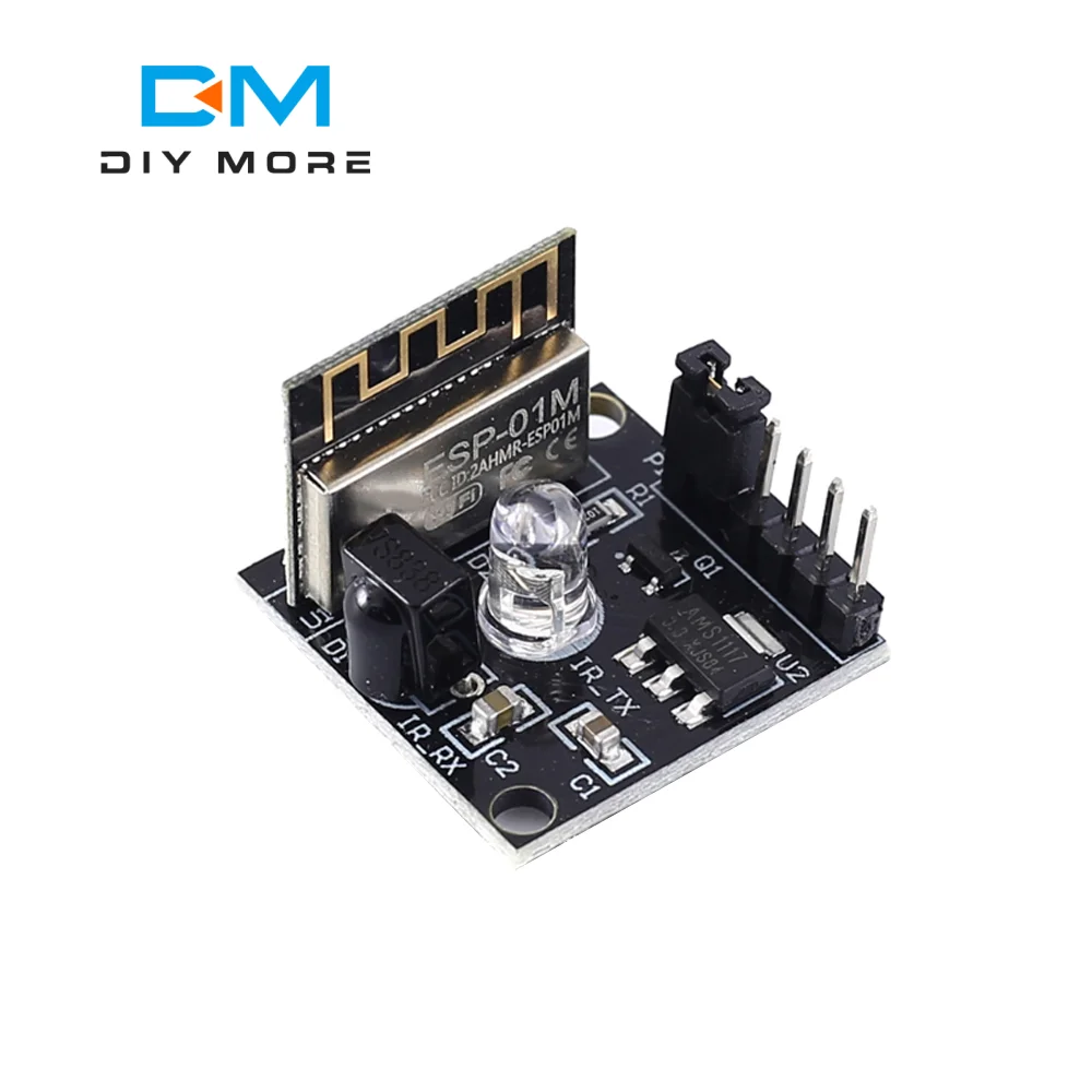 ESP8285 ESP-01M Wi-Fi беспроводной ИК-передатчик приемник модуль дистанционного управления макетная плата для Arduino