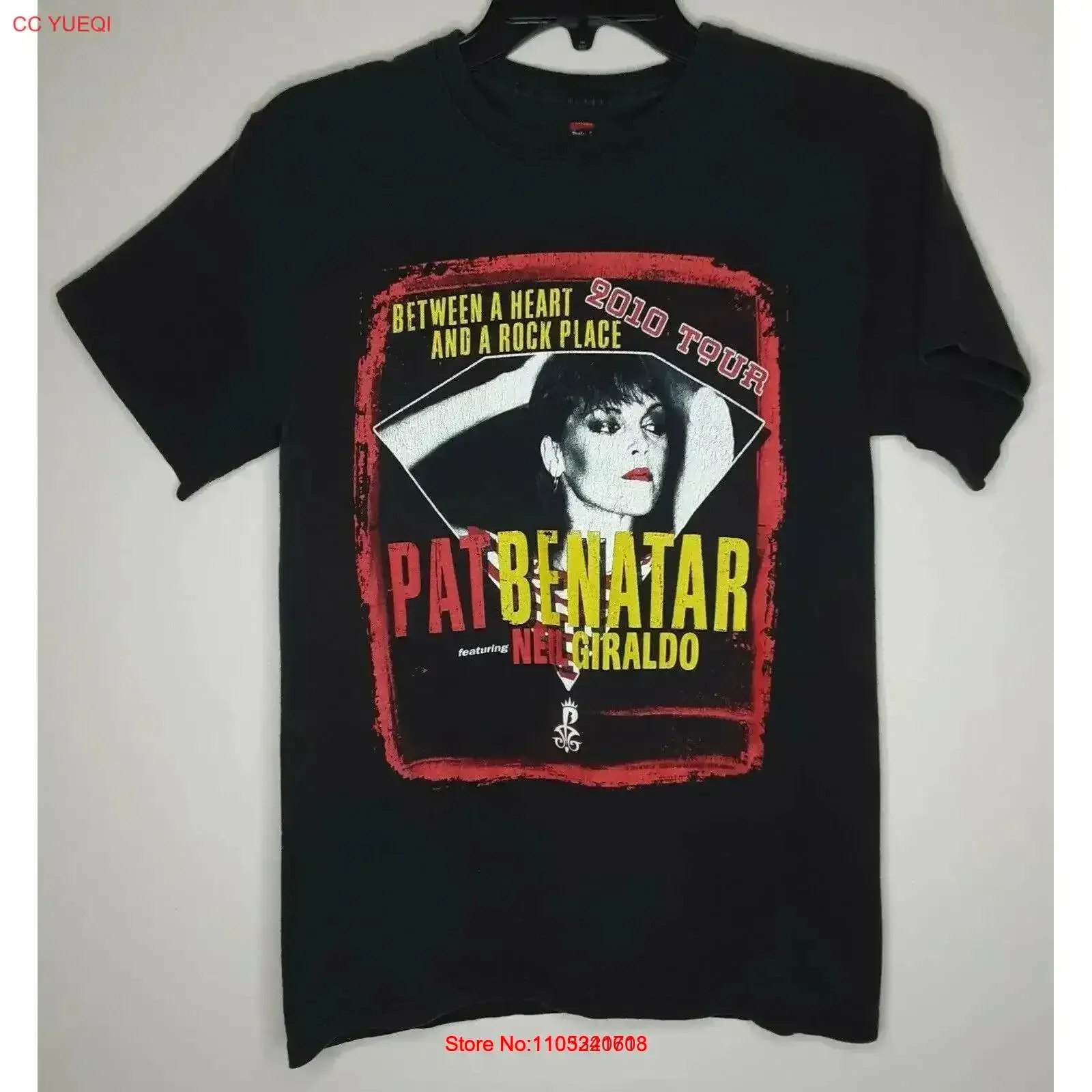Pat Benatar Between A Rock And Hard Place T Shirt All Size S 5XL vintage Washed Stylish homme streetwear Breathable vintage