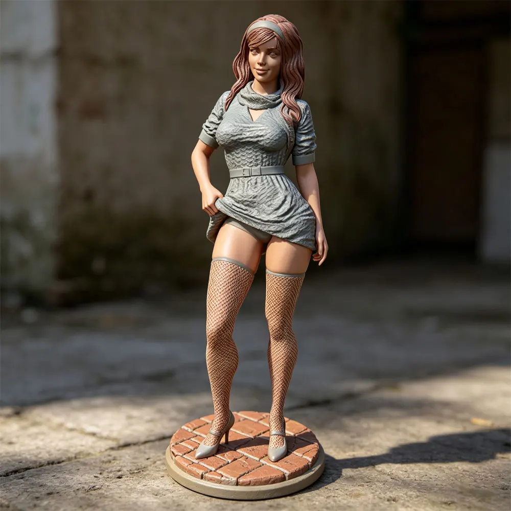 1/24/18 scale resin figurine character model, high-fidelity model action figure, not painted, perfect for gaming and collection