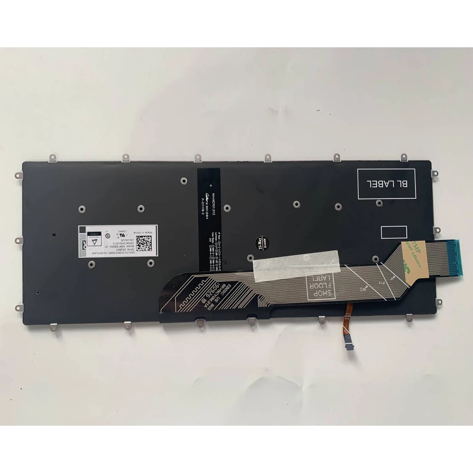 

for Dell Inspiron 13 7375 7378 7466 7368 7370 7373 Laptop keyboard US Layout