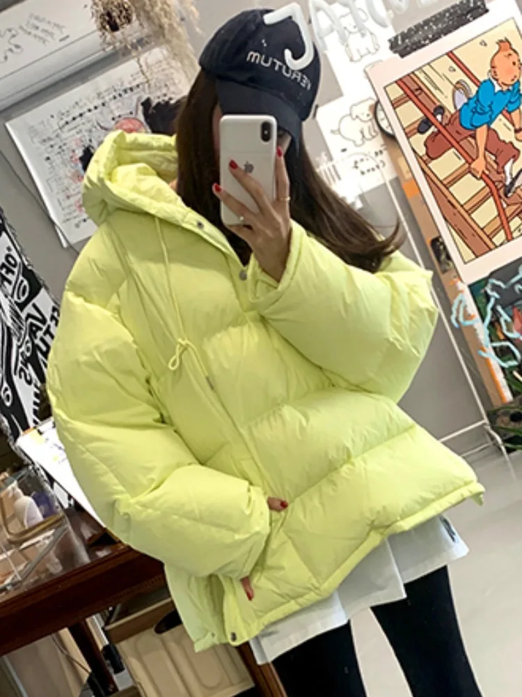 

Женская утепленная свободная хлопковая куртка-худи с капюшоном, теплая рабочая одежда, бейсбольная куртка в стиле BF, весна-осень-зима, уличный стиль, модная одежда для повседневной носки