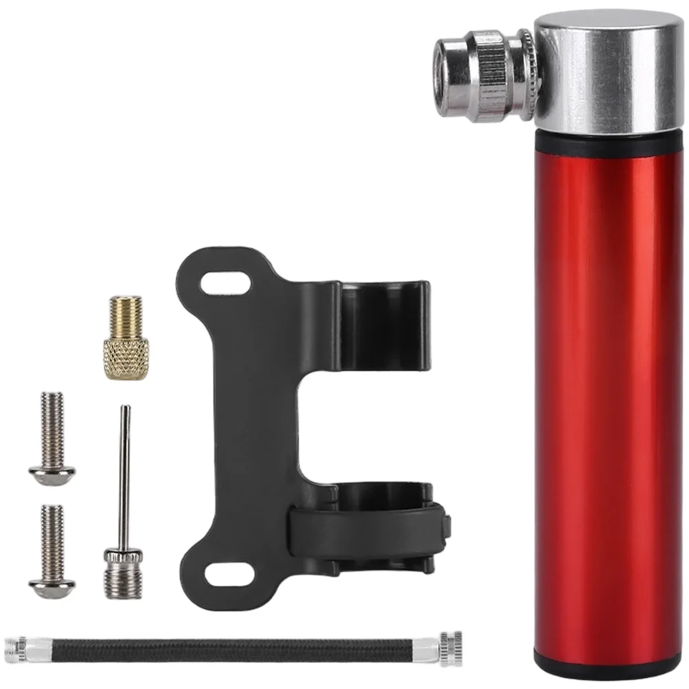 Efficient Bike Inflation Tool Compact Pump Portable Bike Pump Versatile Valve Compatibility Lightweight Design