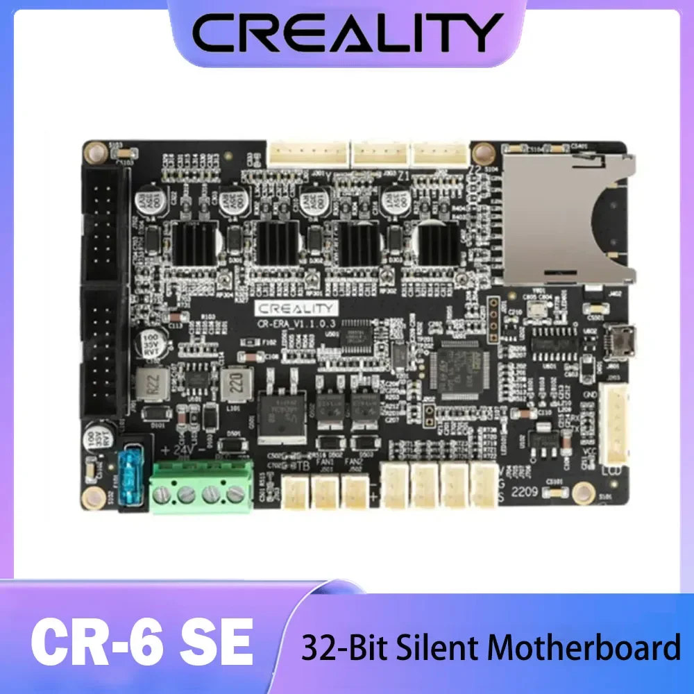 Creality CR-6 SE Silent Motherboard 32 Bit Upgrade V1.1.0.3 Silent Printing Multiple Functions 3D Printer Parts