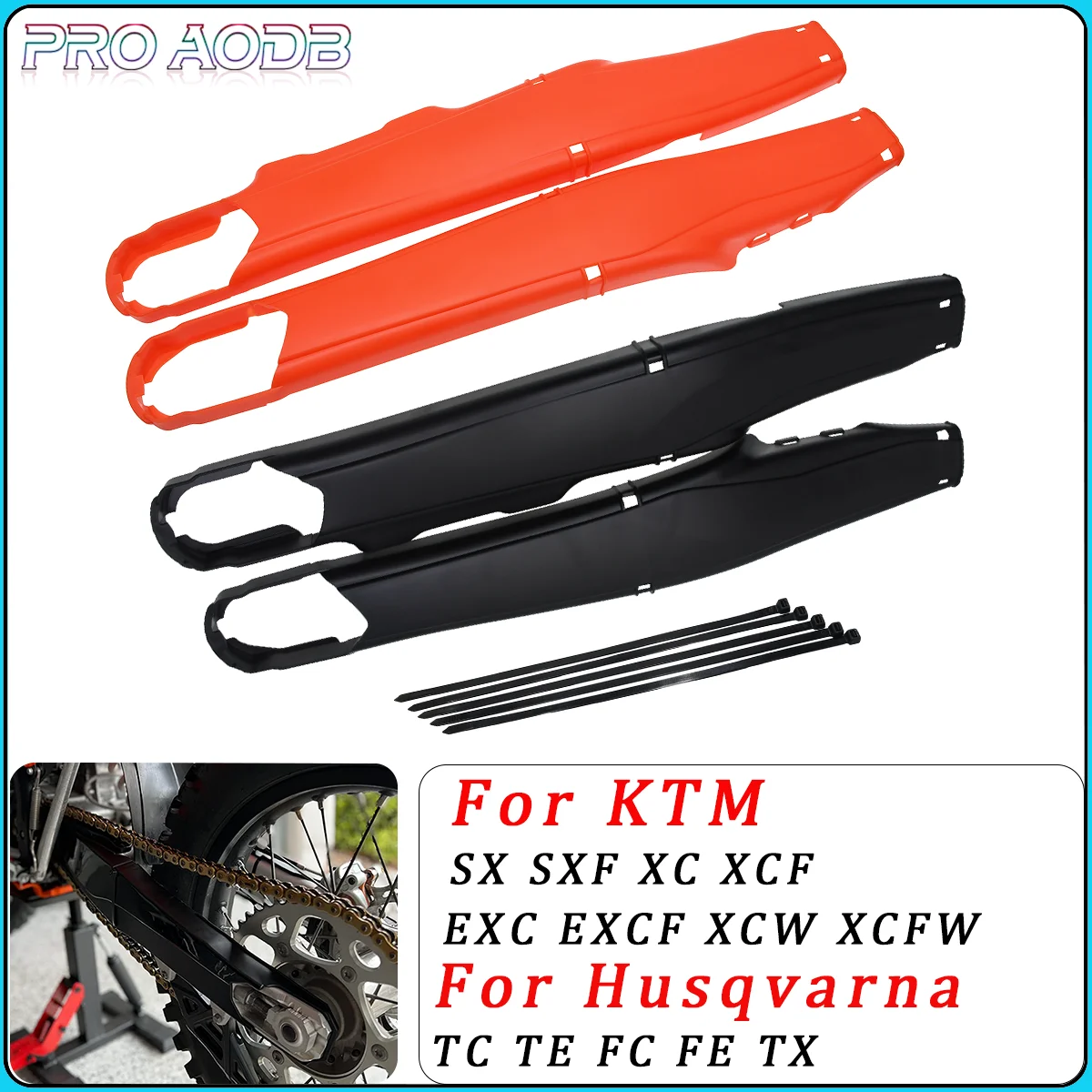 2024 Motorcycle Swingarm Swing Arm Protector Cover For KTM XC XCF SX SXF EXC EXCF XCW XCFW 125 250 300 350 450 500 Husqvarna