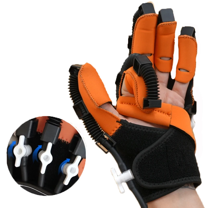 Super September Best quality stroke patient finger recovery training hand rehabilitation robot Gloves