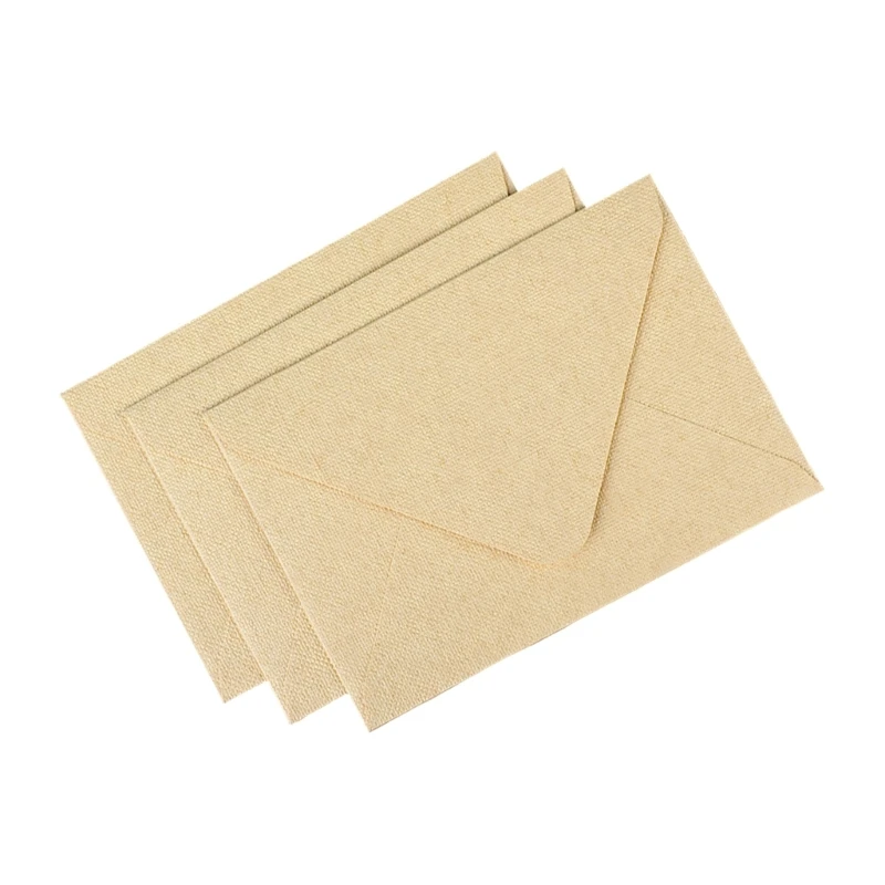 Pack Of 20 A 5 Size Linen Texture Envelopes For Personal Business Mail