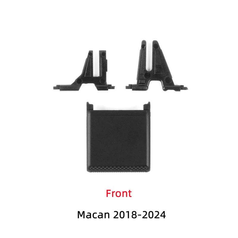 Car Front Dashboard Air Conditioner Rear Outlet A/C Air Conditioning Vents Tab Clip For Porsche Macan 2018 - 2024