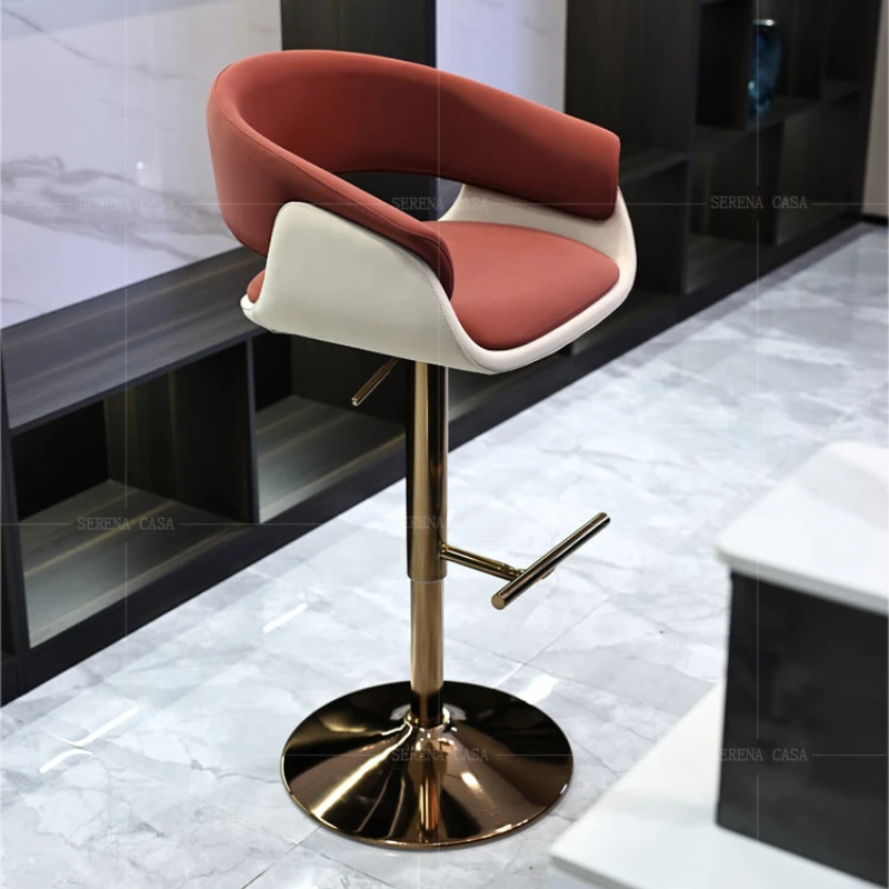 

Designer Luxury Modern Bar Chairs Lounge Modern Counter Comfortable Salon High Chair Nordic Sillas Para Barra Bar Furniture