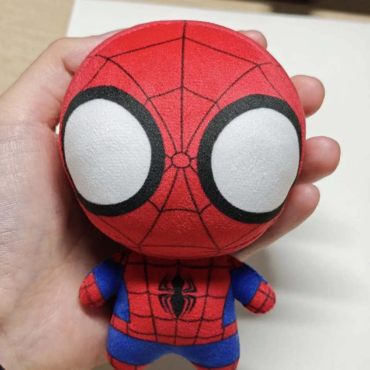 

Avengers 10cm Spider-Man Plush Doll Cute Soft Stuffed Toy Lovely Character Figure Birthday Present for Teen Fans Collection Toy