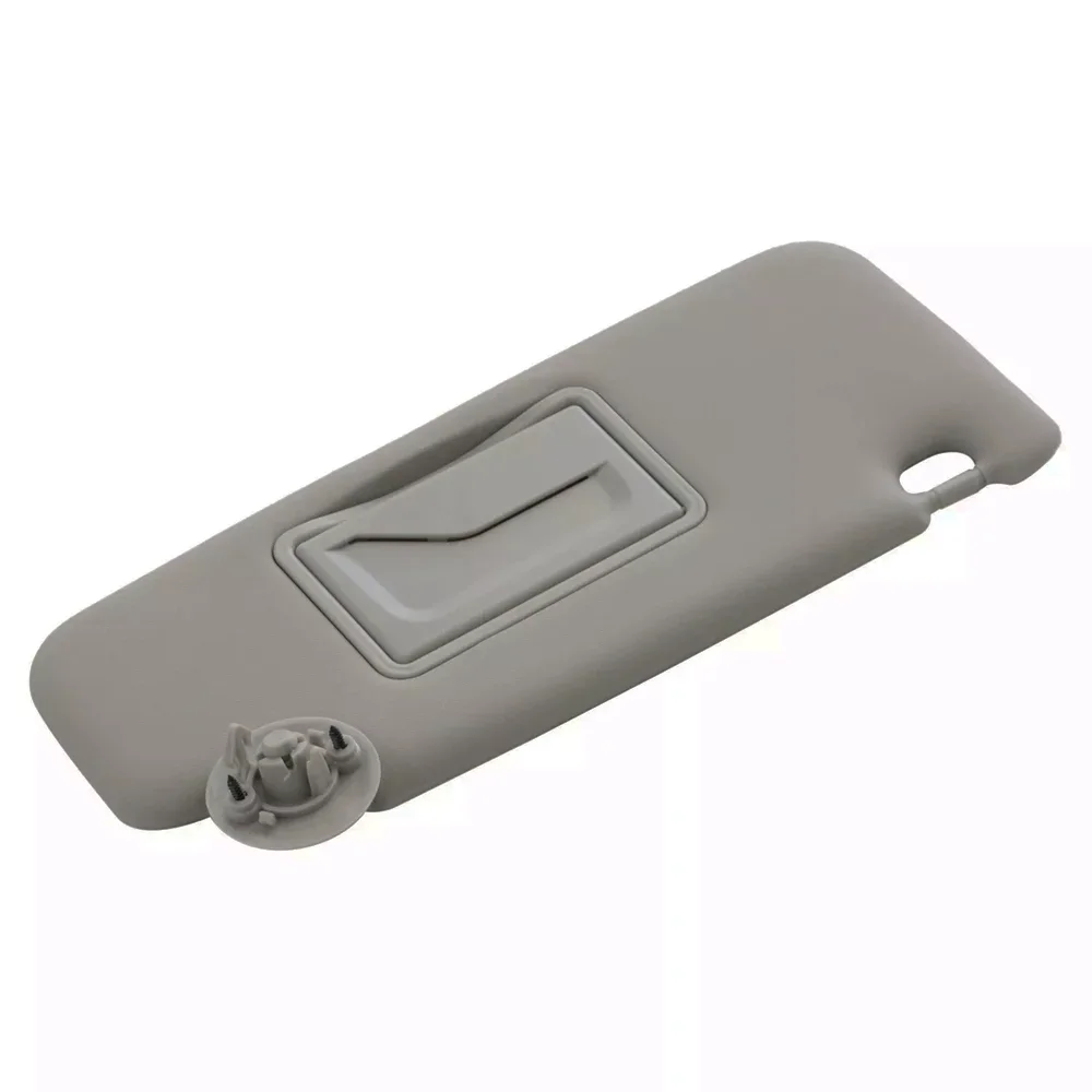 Sun Visor Gray Left Driver Side with Mirror Compatible with CHEVROLET Sonic Spark 2011-2022 Replace 95091732,42481829