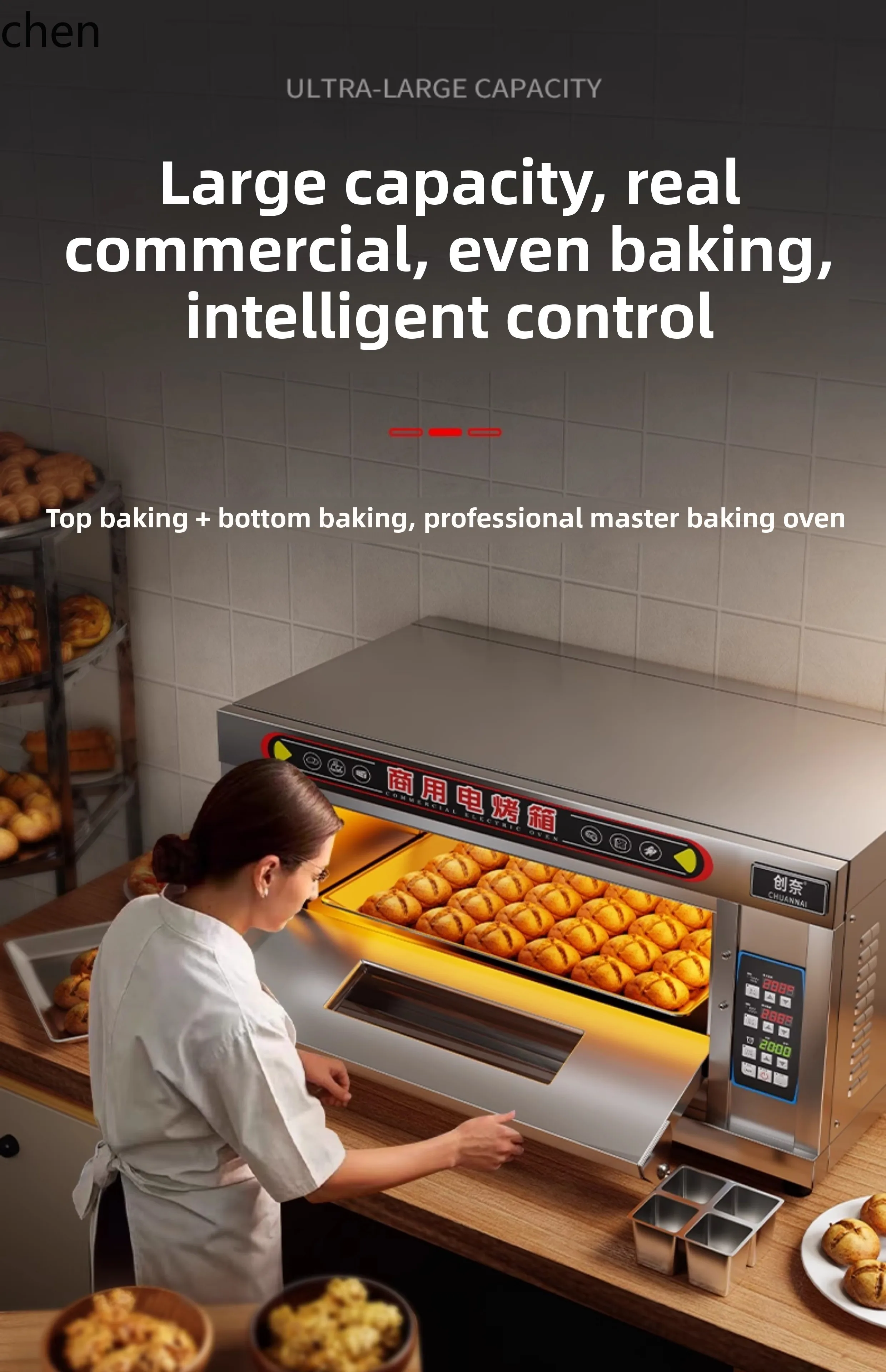 Forno elettrico LXC per cottura commerciale speciale un strato due piastre forno a gas per pizza, torta, pane, forno a gas