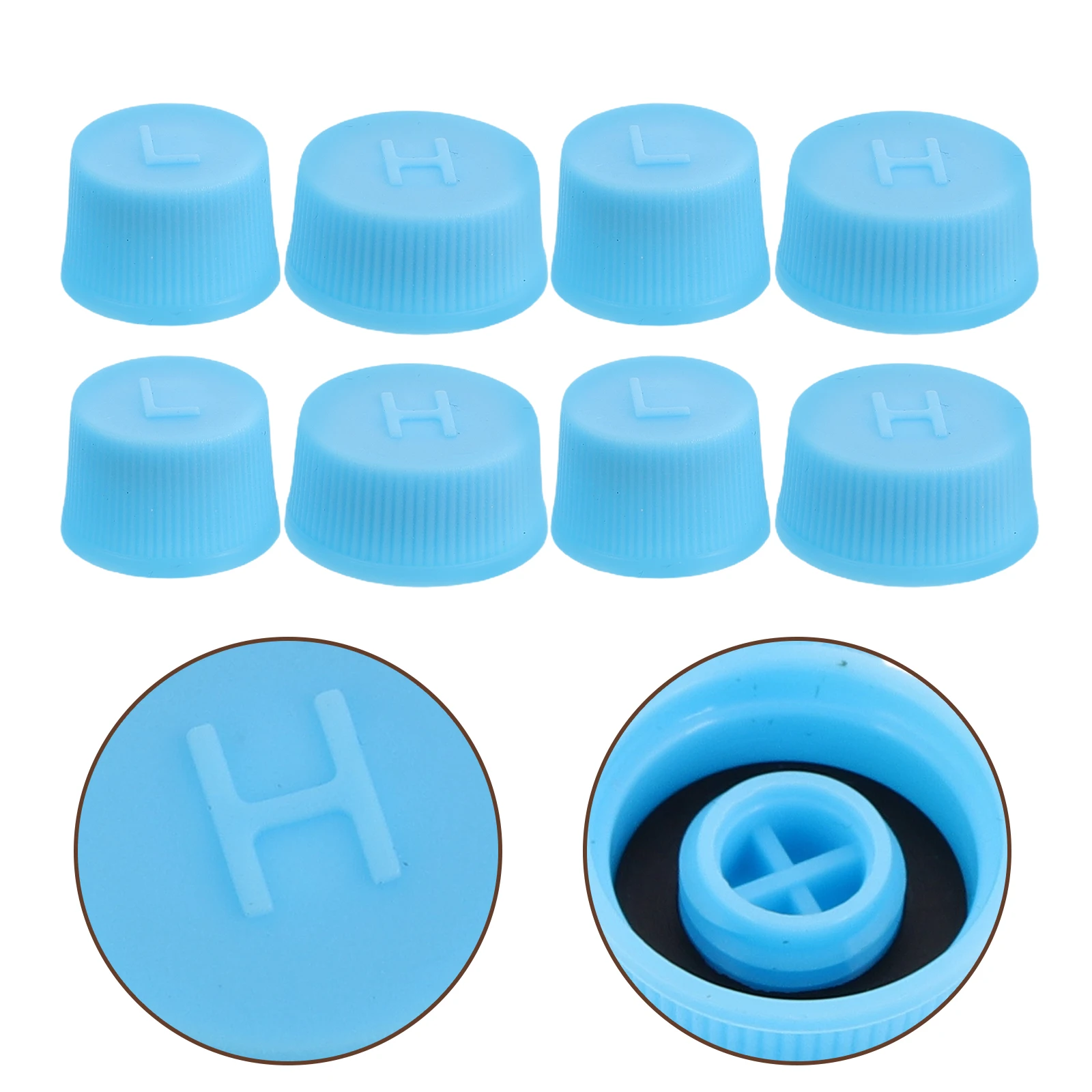 

20pcs Car Air Conditioning Core Caps Durable Dust Covers High Low Pressure Protection For Ac Systems Auto Ac Maintenance