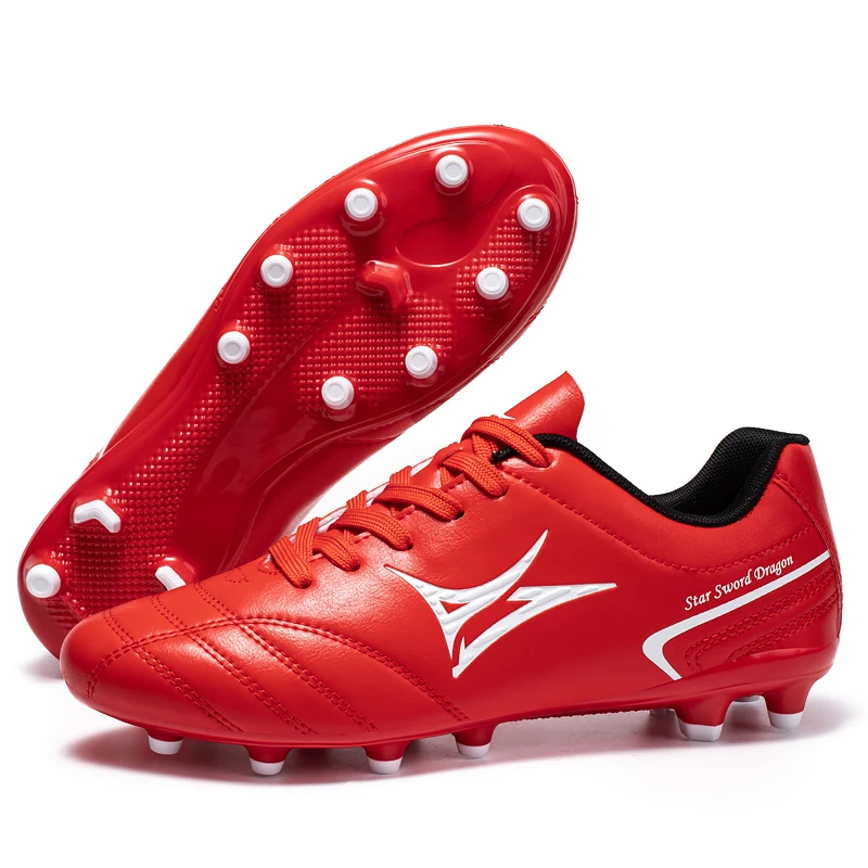 

25089 Высококачественные мужские футбольные бутсы, нескользящие футбольные бутсы для газона для мальчиков, тренировочные футбольные бутсы TF/FG Chuteira Campo 35-456