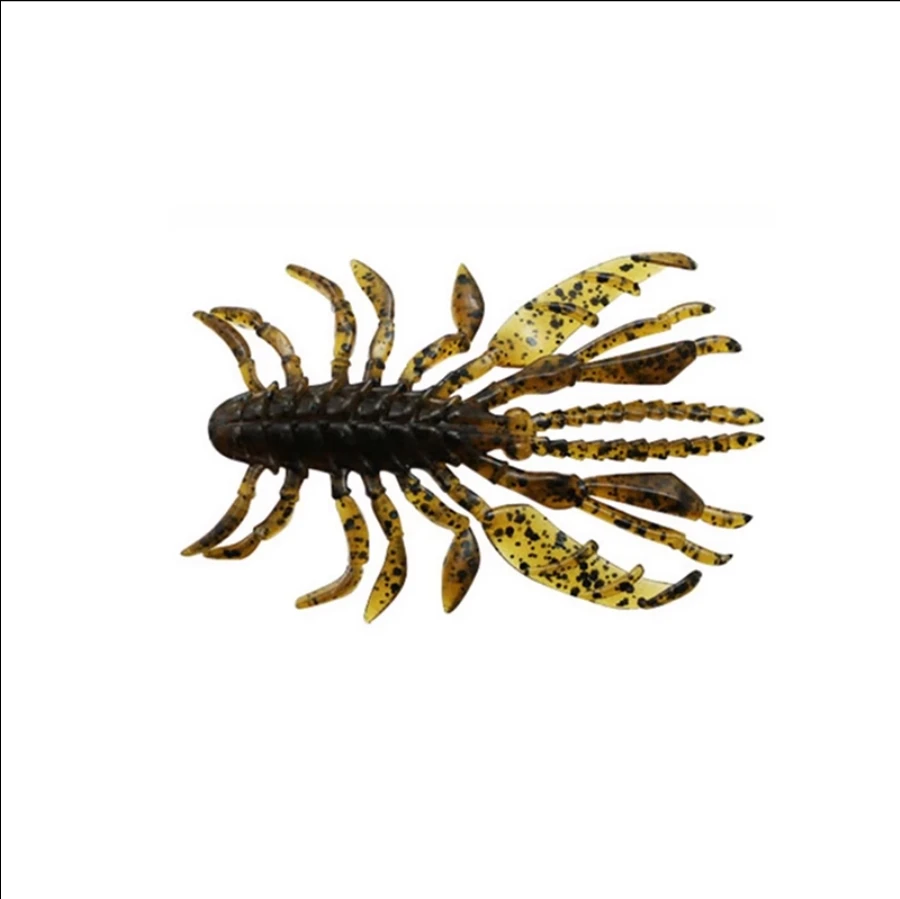 

TSUNEKICHI Changyoshi [Spider shrimp] 22 years new sunfish perch Black pit soft worm bait Luya