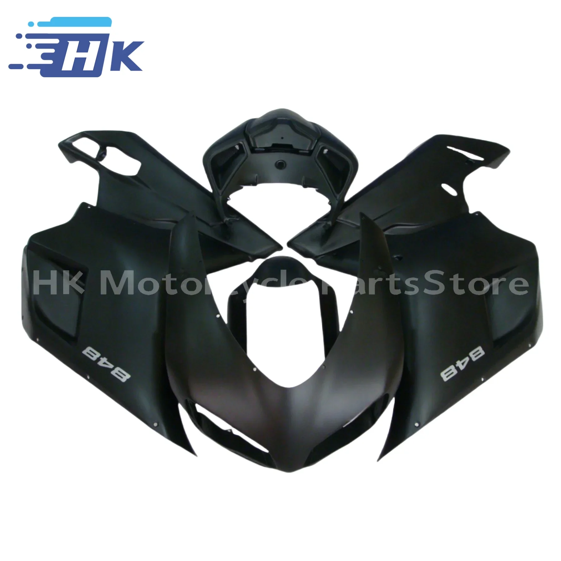 

New ABS Motorcycle Full Fairings Kit Fit for DUCATI 848 1098 1198 2007 2008 2009 2010 2011 2012 Bodywork full Fairing kits