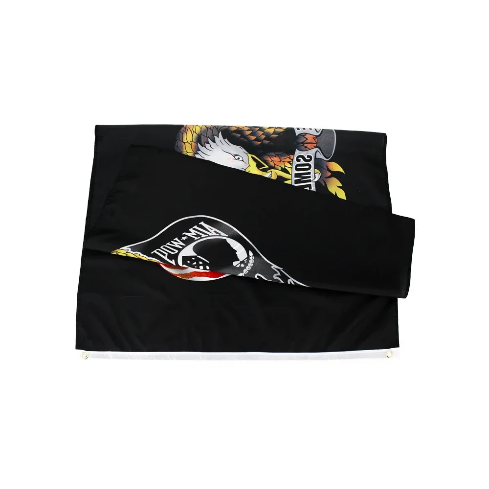 90x150cm US Pow Mia Eagle Flag for Decoration