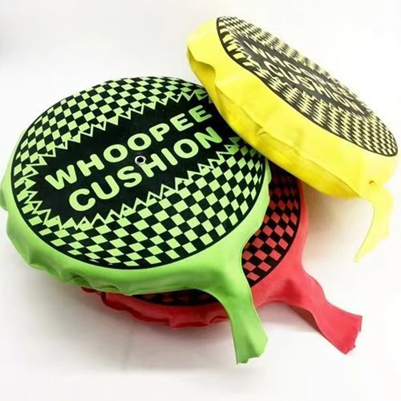 Funny Small Whoopee Cushion Self Inflating Fart Bag Size 14CM Novelty Prank Gag Toys for Teens Boys Girls Adults