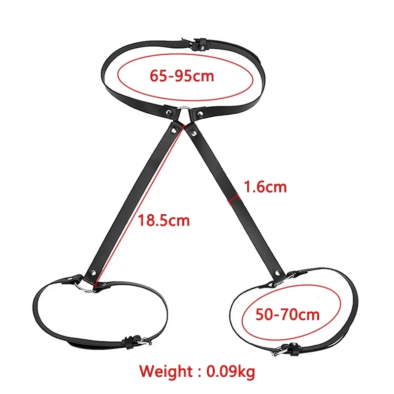 تسخير عبودية جلدية مثيرة للنساء ، الرباط الساق ، أحزمة السيف ، Bdsm القوطية ، الأرداف ، أصفاد ، مجموعة مثير الجسم عبودية