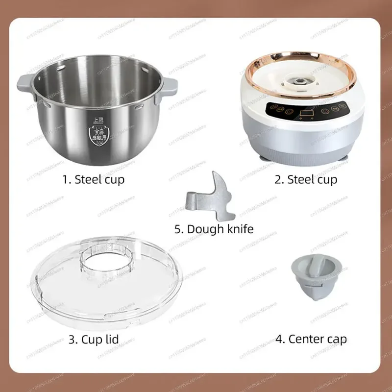 7L Multifunctional Kitchen Stand Mixer – Smart Dough Kneader, Rolling & Fermentation Machine for Home Baking view 4