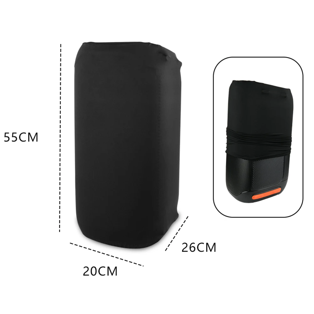 Elastic Dust Cover Outdoor Speaker Protective Cover Stretch Speaker Cover for JBL PartyBox Club 110/120 Speaker