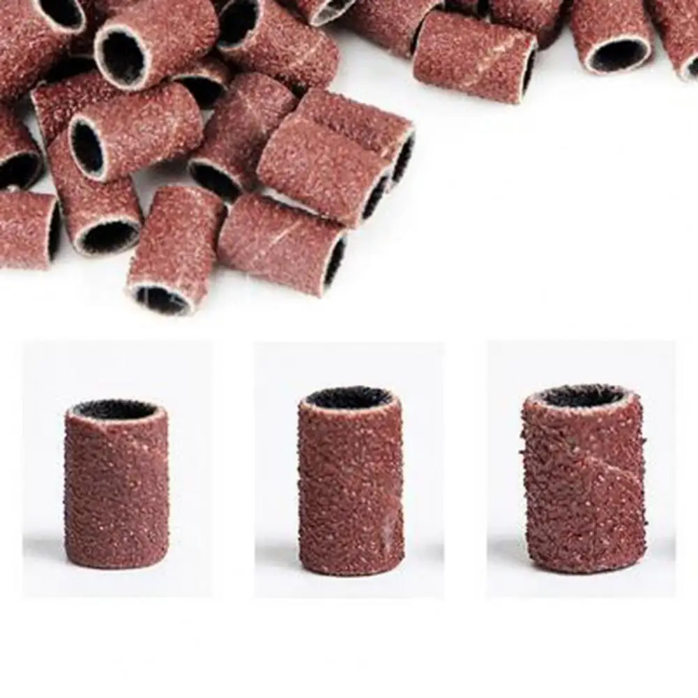 Excellent Nail Sanding Heads Durable Abrasion-resistant Practical Nail Sanding Bands Polish Nails