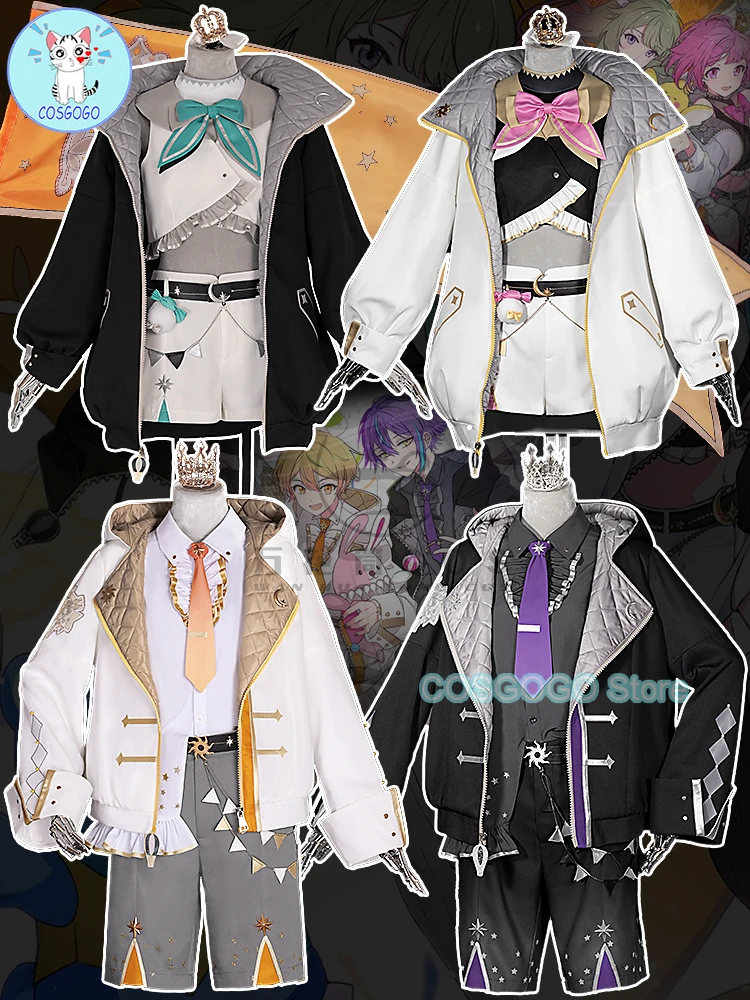 

PJSK Kamishiro Rui /Otori Emu/Tenma Tsukasa /Kusanagi Nene Cosplay Costume Project Sekai Halloween Outfits Women Men