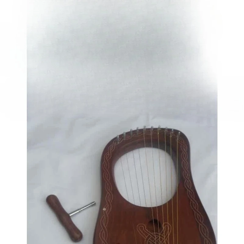 Lyre, 10-string lyre, handmade small harp